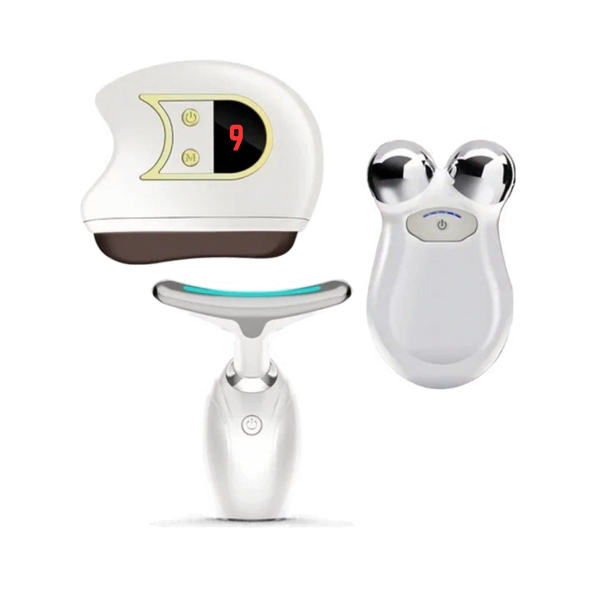 The Complete Ritual three-piece device set, white background