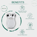 Lift, Sculpt & Glow Toolkit -Set of 3- LED Therapy, Electric Gua Sha & Microcurrent Toning Device for Radiant Skin