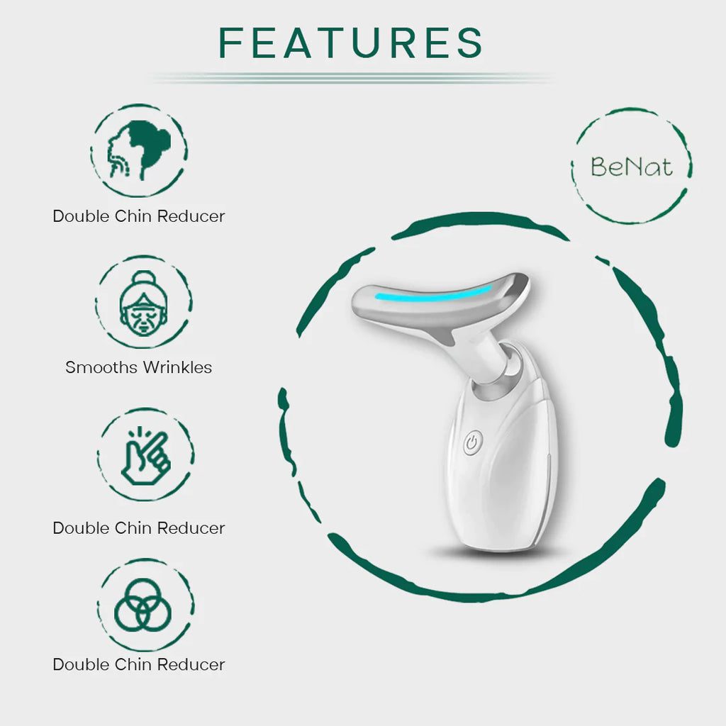 Lift, Sculpt & Glow Toolkit -Set of 3- LED Therapy, Electric Gua Sha & Microcurrent Toning Device for Radiant Skin
