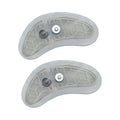 Under-eye gel pads, a pair