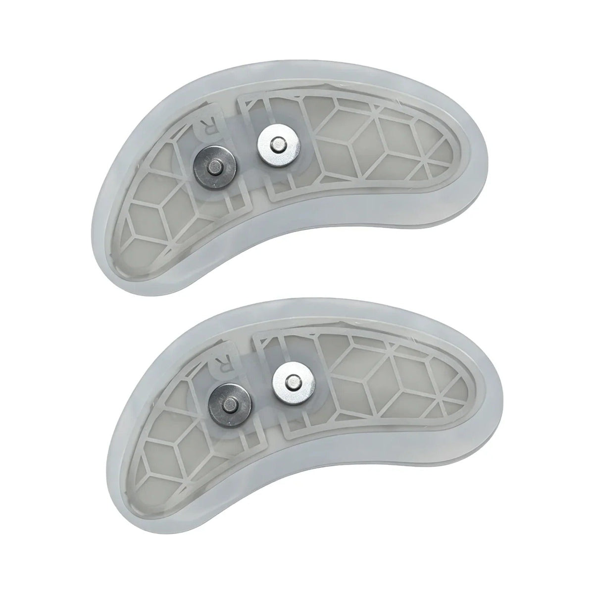 Under-eye gel pads, a pair