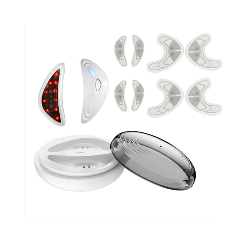 Under-Eye Reviver device, case and gel pads