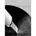 High-frequency vibration lifting debris